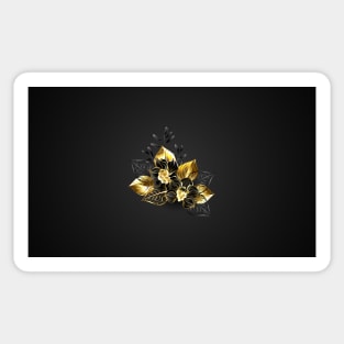 Black Orchids Sticker